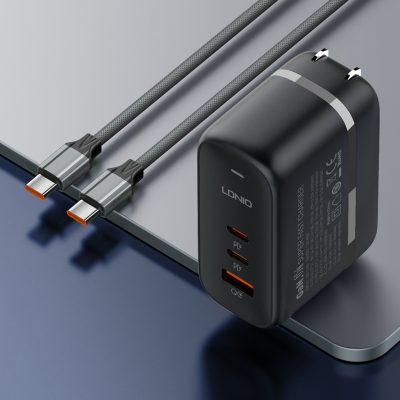 LDNIO LC441C Original 65W Fast Charging PD QC Usb Data Type C To Type C Charger Cable