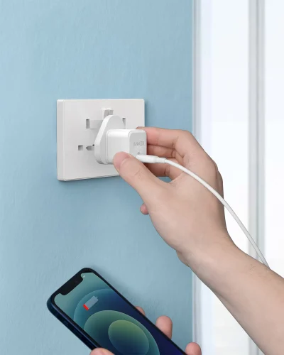 Anker A2149 PowerPort III 20W UK 3 Pin Cube Charger - Image 6