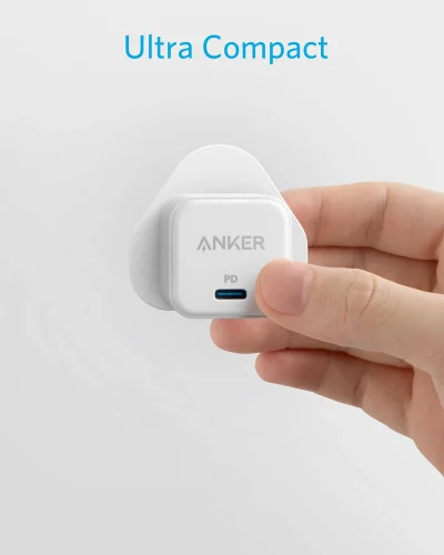 Anker A2149 PowerPort III 20W UK 3 Pin Cube Charger - Image 4