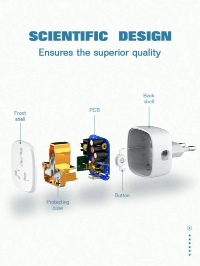 LDINIO Wi-Fi Smart Power Socket SCW1050 - Image 4