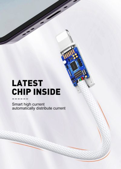 LDNIO LC902I 65W USB Type C to Lightning Fast Charging IPhone Data Cable 2 Metres - Image 11