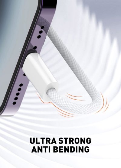 LDNIO LC902I 65W USB Type C to Lightning Fast Charging IPhone Data Cable 2 Metres - Image 9