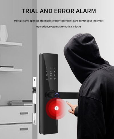 TUYA WIFI FINGERPRINT SMART LOCK MORTISE 5050 - Image 4