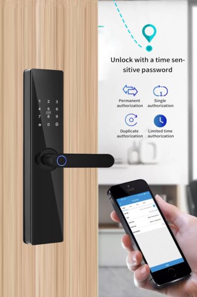 TUYA WIFI FINGERPRINT SMART LOCK MORTISE 5050 - Image 3