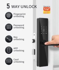 TUYA WIFI FINGERPRINT SMART LOCK MORTISE 5050