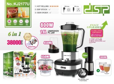 6 In 1 Blender With Unbreakable Jar - Image 3