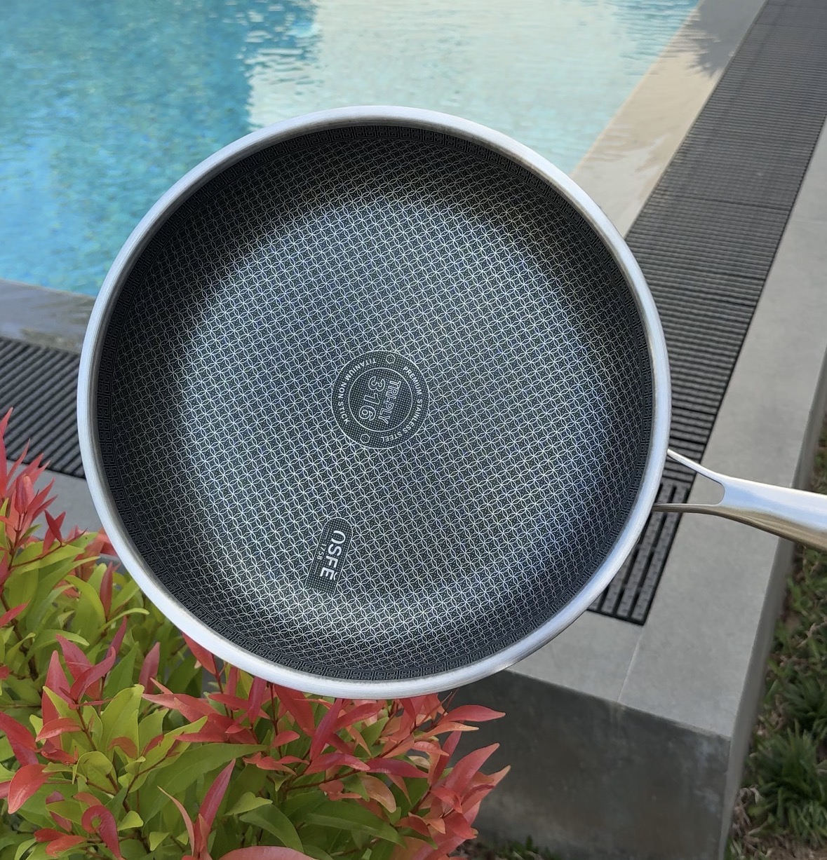 26CM 316 Stainless Steel FRY PAN