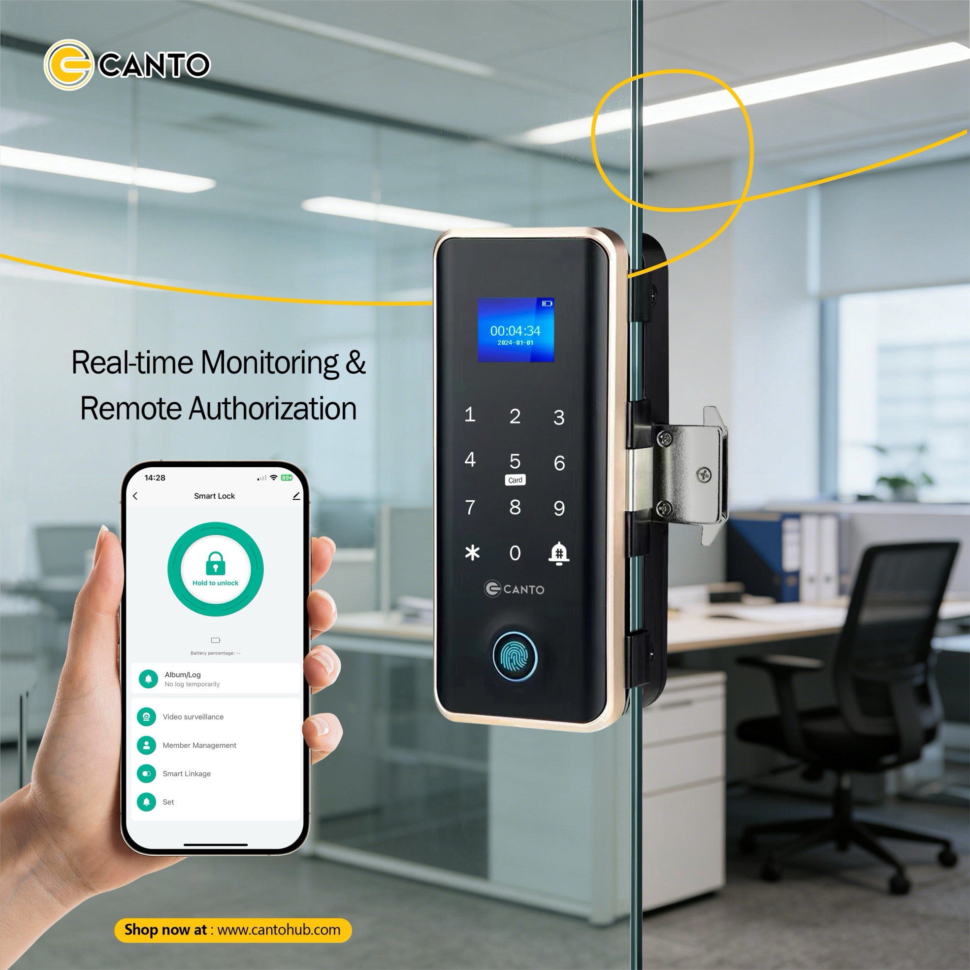 CANTO GLASS LOCK – CAN00G4 - Image 5